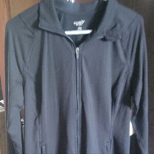 Old Navy Black Performance Jacket Sleek Lightweight Design